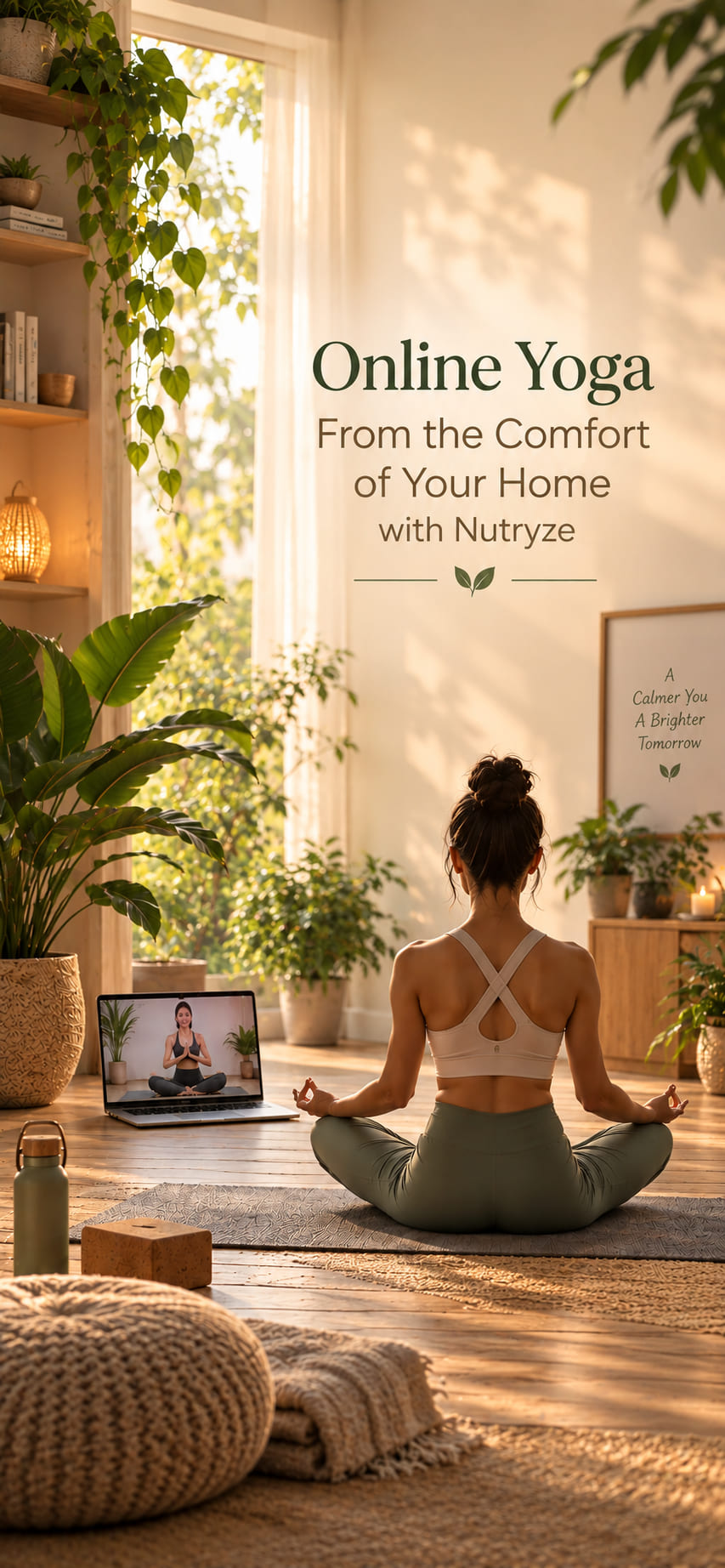 Nutryze everyday wellness app screen